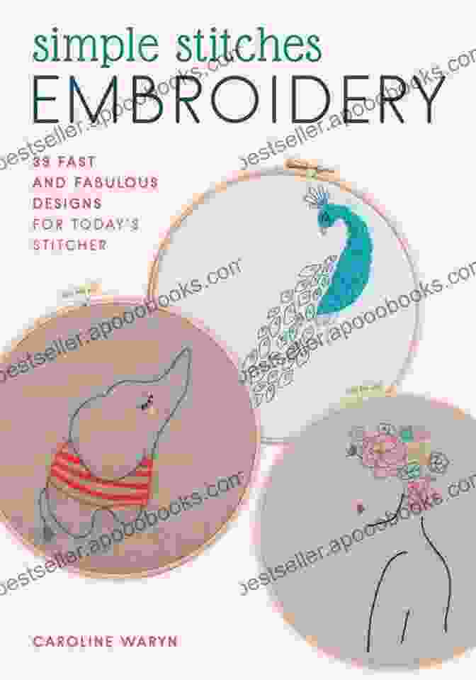 39 Fast And Fabulous Designs For Today's Stitchers Book Cover Simple Stitches Embroidery: 39 Fast And Fabulous Designs For Today S Stitcher