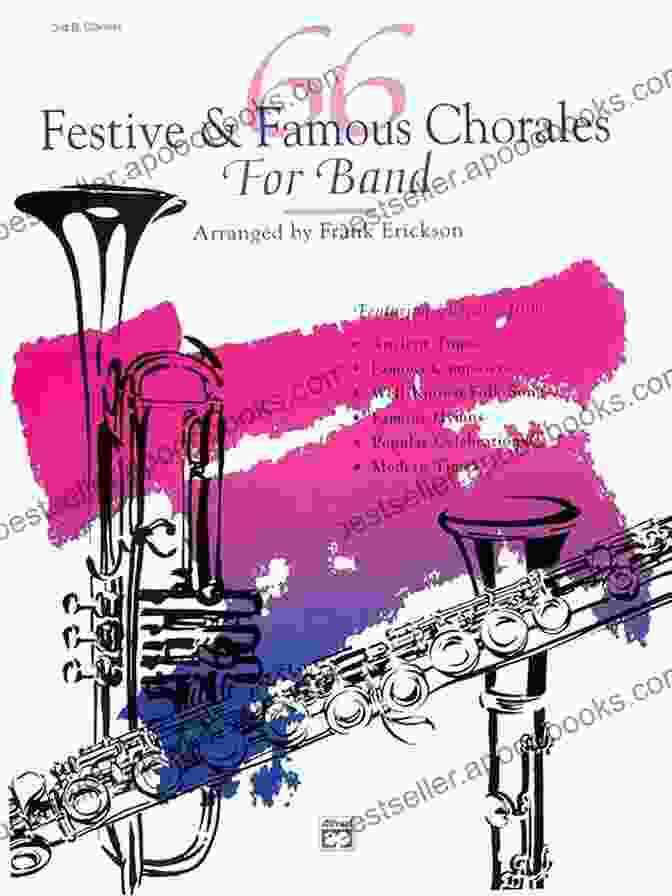 66 Festive And Famous Chorales For Band For 3rd Clarinet Book Cover 66 Festive And Famous Chorales For Band For 3rd Clarinet