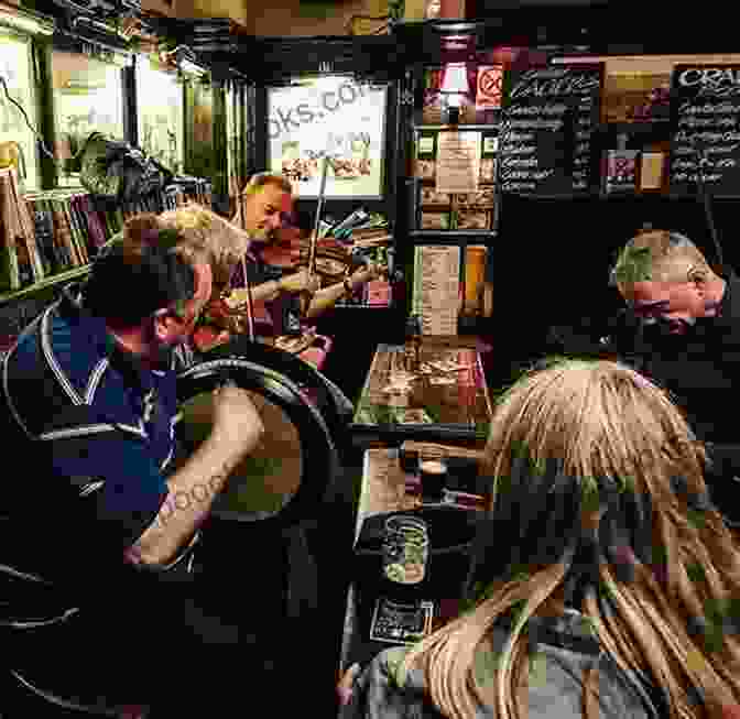 A Group Of Musicians Playing Traditional Celtic Music In A Lively Pub Setting. Fiddlers Philharmonic: Traditional Folk Fiddling For Cello And Bass