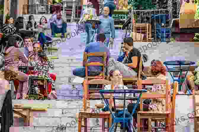 A Lively Scene Capturing The Vibrant Atmosphere Of Modern Athens, With People Enjoying Outdoor Cafes On A Busy Street. Athens Attica: A Visitors Guide