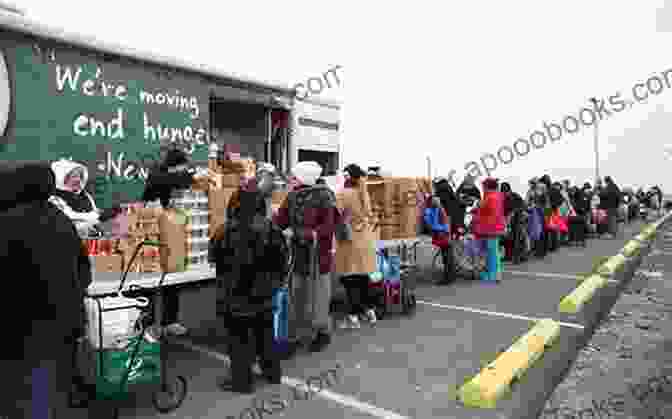 A Long Line Of People Waiting At A Food Pantry. Stirrings: How Activist New Yorkers Ignited A Movement For Food Justice (Justice Power And Politics)