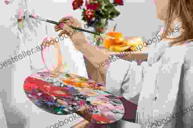 A Person Painting On A Canvas, Representing The Act Of Connecting With One's Creative Essence Thoughts Become Things: Creative Moments Creating Moments