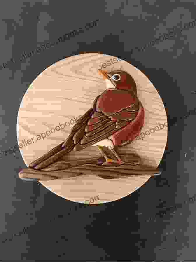 A Photograph Of A Woven Intarsia Piece, Showing A Detailed Image Of A Bird With Different Colored Threads MODERN WEAVING: Gain Mastery In Weaving (Learn All You Should Know About Weaving + Several Weaving Projects)