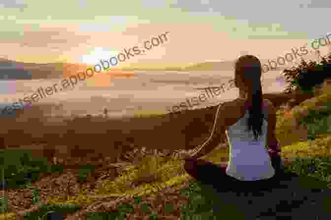 A Woman Meditating In Nature, Finding Peace And Connection This Is All He Asks Of You