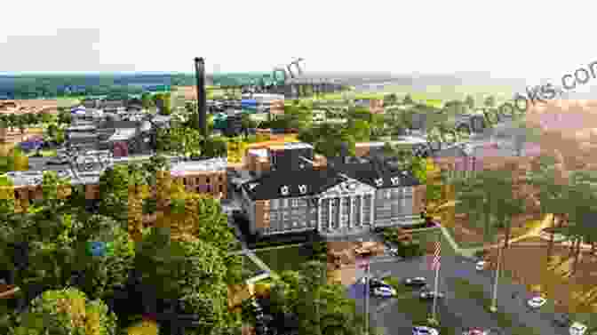 Aerial View Of Southern Arkansas University Campus Southern Arkansas University (Campus History)