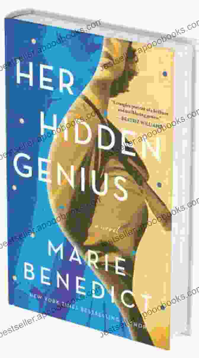 Alluring Cover Of 'Her Hidden Genius Novel' Adorned With Intricate Patterns And A Captivating Illustration Of A Woman's Silhouette Her Hidden Genius: A Novel