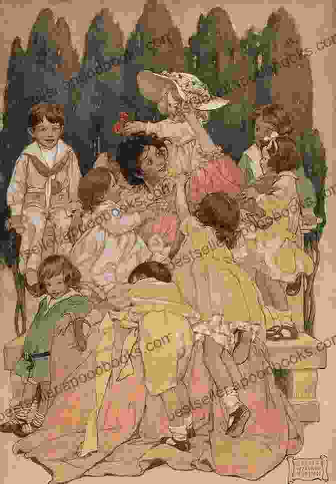 An Eerie And Captivating Illustration Of Children In A Nursery Surrounded By Skeletal Figures, Hinting At The Darker Themes Explored In 'Life And Death In The Nursery Singles Classic.' Life And Death In The Nursery (Singles Classic)