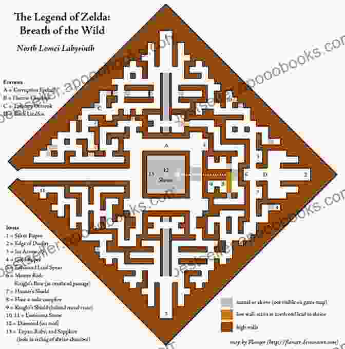 An Intricate Map Guiding The Path Through The Labyrinthine Castle Castle Of Water: A Novel