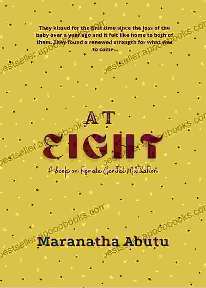 At Eight Book Cover Featuring A Portrait Of Maranatha Abutu At Eight Maranatha Abutu