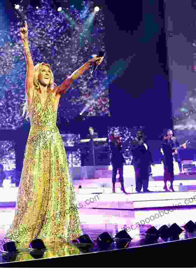 Celine Dion Performing On Stage In Las Vegas, Captivating Audiences With Her Powerful Vocals. Landing In Las Vegas: Commercial Aviation And The Making Of A Tourist City (Shepperson In Nevada History)