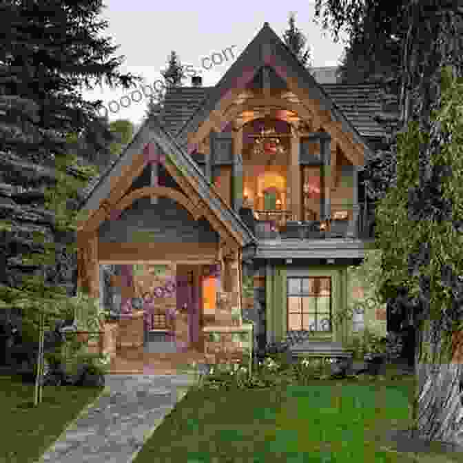 Charming Cottage With Intricate Details Painted On A Rounded Stone Rock Painting Flowers Cottages Houses And Towns: Step By Step Instructions Techniques And Ideas 20 Projects For Everyone