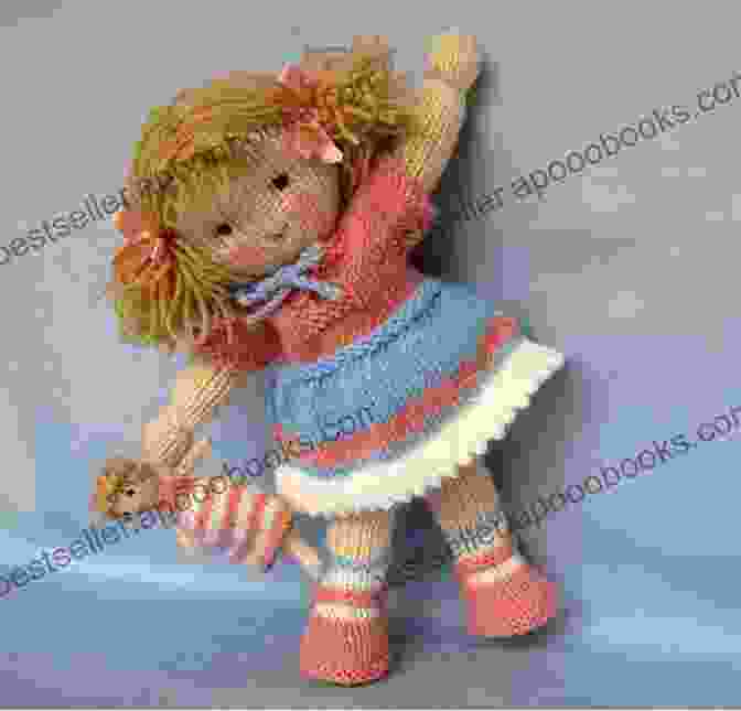 Example Of A Knitting Pattern For A Tiny Doll From The Book Loom Knitting A Tiny Doll