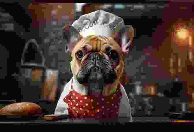 French Bulldog Wearing A Chef Hat, Showcasing Its Culinary Expertise 4 Hour Dog Chef: Discovering A New Level Of Dog Food For Your French Bulldog Cookbook