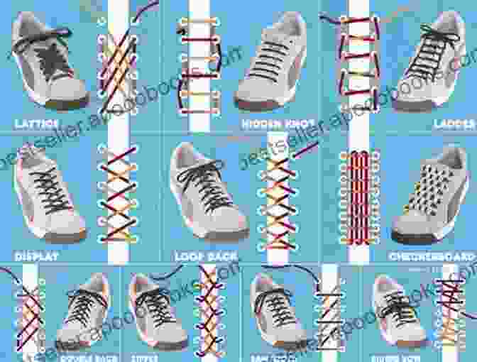 Laces Variations 22 Cool Ways To Tie Your Shoes: A Step By Step Picture Guides How To Tie Your Shoe