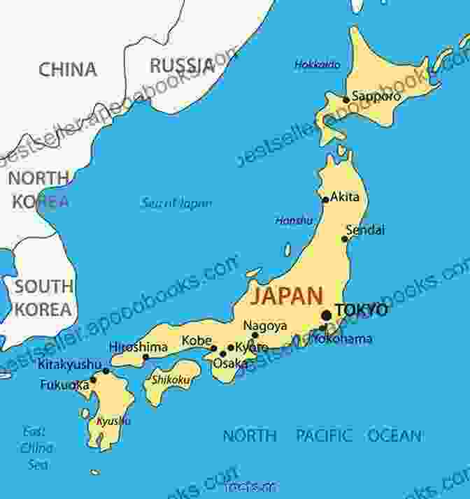 Map Of Japan With Major Cities And Landmarks Marked Real Japanese: An Introductory Guide To The Language And Culture Of Japan Part 1