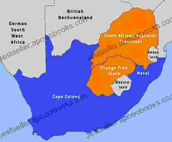 Map Of The Anglo Boer War In South Africa The War In South Africa Its Cause Conduct