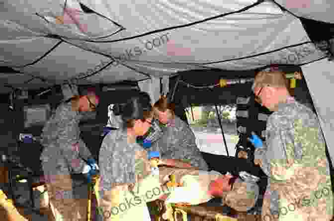 Medical Professionals Treating A Combat Trauma Patient Trauma And Combat Critical Care In Clinical Practice