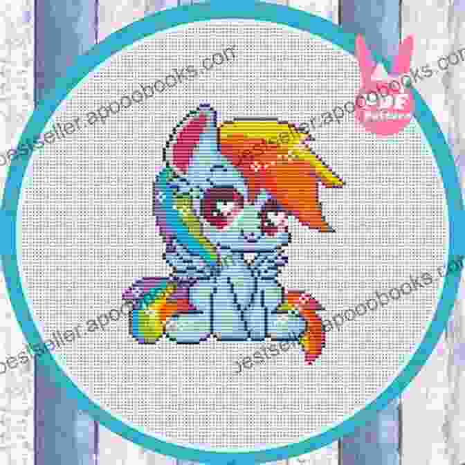 My Little Pony Cross Stitch Embroidery Pattern Of Rainbow Dash My Little Pony Cross Stitch Embroidery Patterns