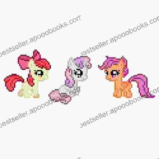 My Little Pony Cross Stitch Embroidery Pattern Of The Cutie Mark Crusaders My Little Pony Cross Stitch Embroidery Patterns