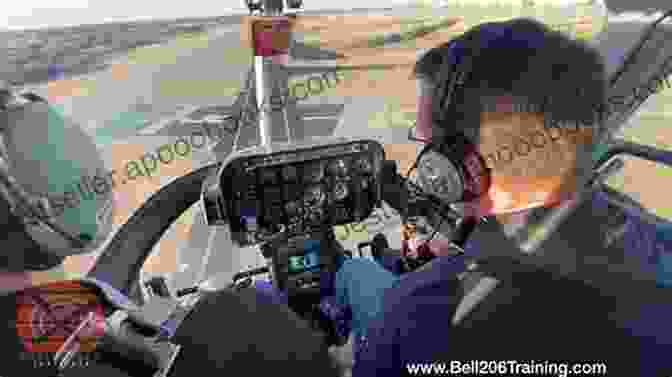 Pilot Skillfully Maneuvering The Bell 206 JetRanger During Basic Flight Maneuvers Flying The Bell 206 JetRanger: A Training Manual For Pilots