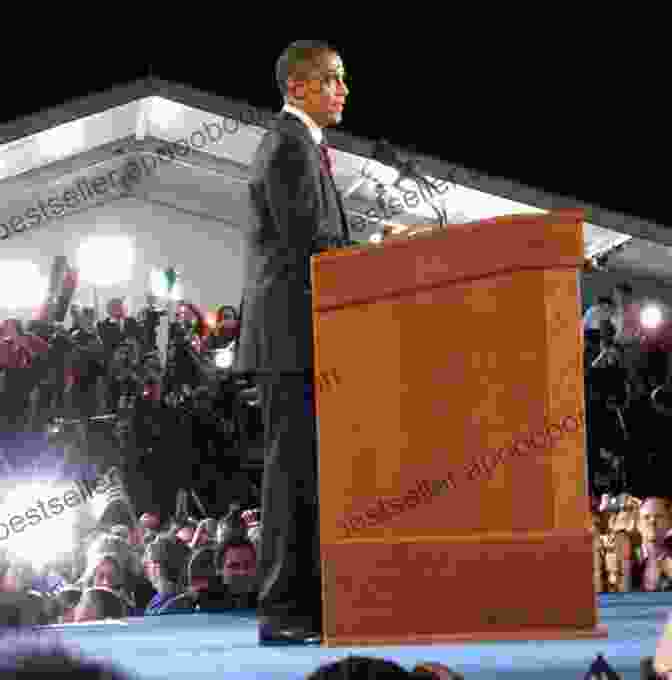 President Delivering A Powerful Speech Keeping Faith: Memoirs Of A President