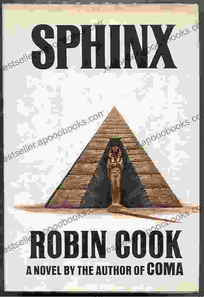 Robin Cook's Sphinx Book Cover, Featuring A Silhouette Of The Great Sphinx Of Giza Against A Backdrop Of Medical Equipment Sphinx (A Medical Thriller) Robin Cook