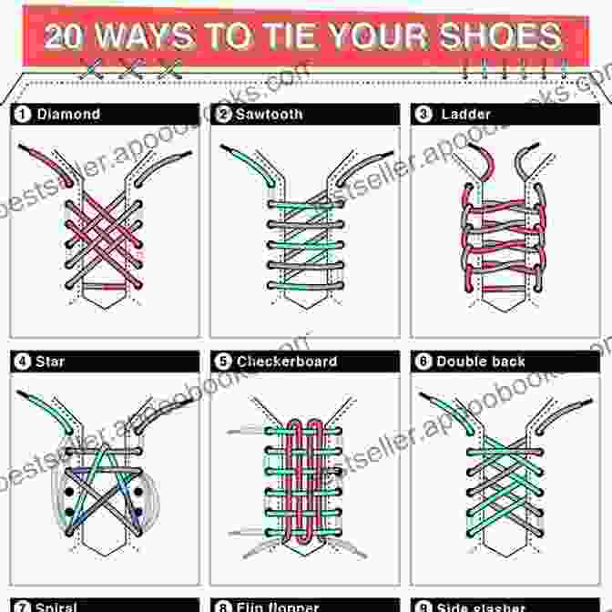 Shoe Tying Issue 22 Cool Ways To Tie Your Shoes: A Step By Step Picture Guides How To Tie Your Shoe