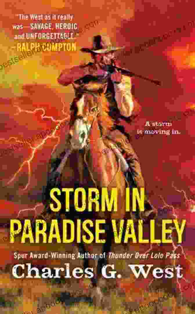 Storm In Paradise Valley Book Cover Storm In Paradise Valley Charles G West