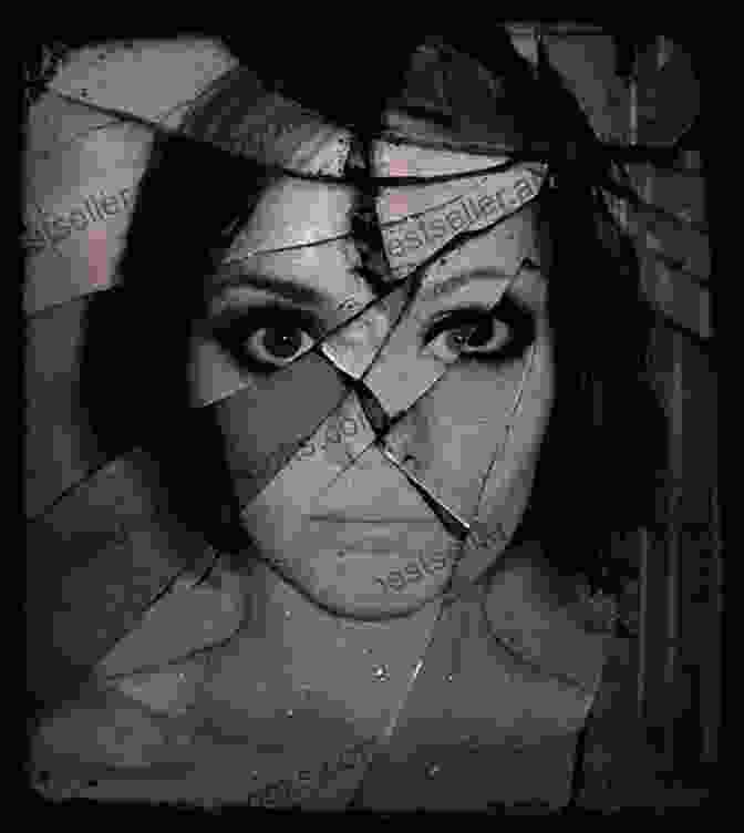 The Angry Wife Novel Cover: A Woman With A Determined Expression On Her Face, Surrounded By Shattered Glass The Angry Wife: A Novel