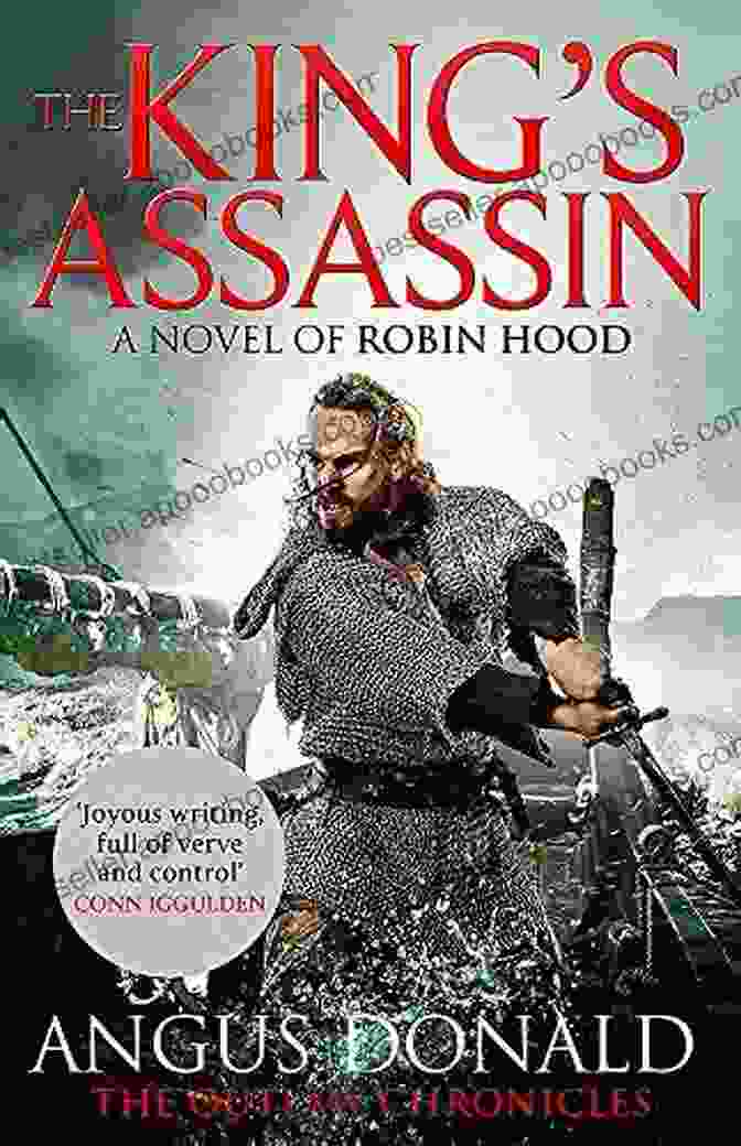 The King Assassin Outlaw Chronicles Book Cover, Featuring A Shadowy Assassin Emerging From Darkness The King S Assassin (Outlaw Chronicles 7)