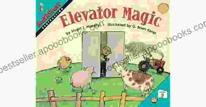 The Magic Of The Middle Elevator Book Cover Featuring A Young Girl Stepping Into A Mysterious Elevator Magic Of The Middle Elevator