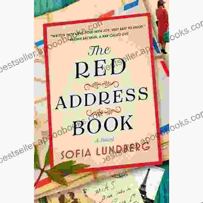 The Red Address Book Cover, Featuring A Woman's Face With A Target Painted Over Her Eye The Red Address Sofia Lundberg