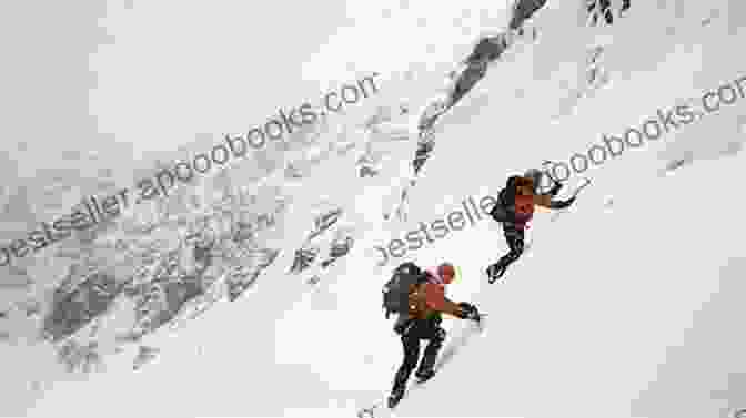 Two Mountaineers Navigate A Treacherous Mountain Pass, Ropes And Helmets Securing Them Against The Sheer Drop Peak Experiences: Danger Death And Daring In The Mountains Of The Northeast