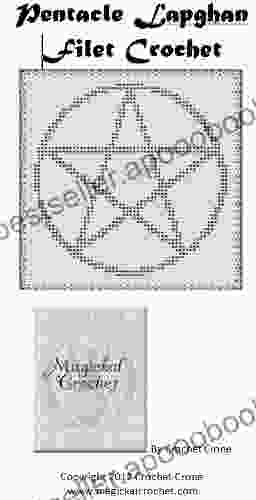 Pentacle Lapghan Filet Crochet Pattern