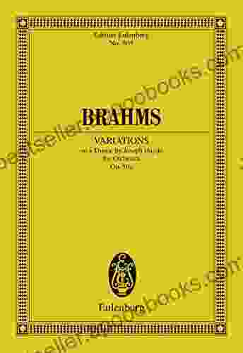 Variations on a Theme by Joseph Haydn: Op 56a (Eulenburg Studienpartituren)